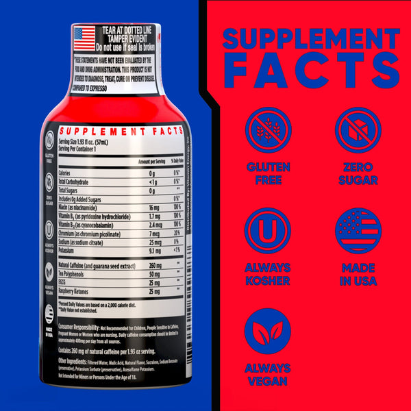 Burner+ Shot 12-Pack