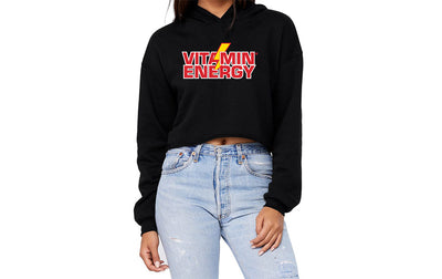 Crop Fleece Hoodie